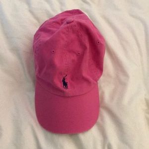 Vintage Polo by Ralph Lauren Pink Baseball Hat